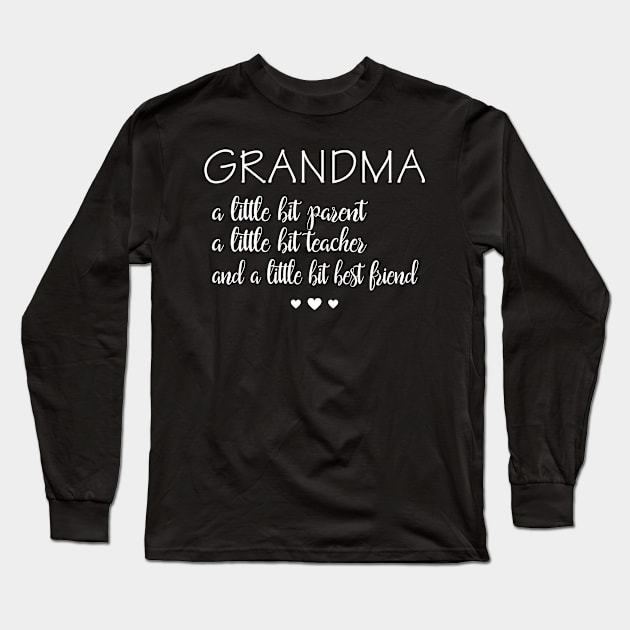 Grandma Mother's Day Long Sleeve T-Shirt by LotusTee